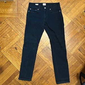 J. Crew 484 Slim Corduroy Chino 30x32 navy blue
